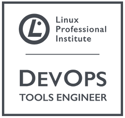 Logo da certificação LPI DevOps Tools Engineer