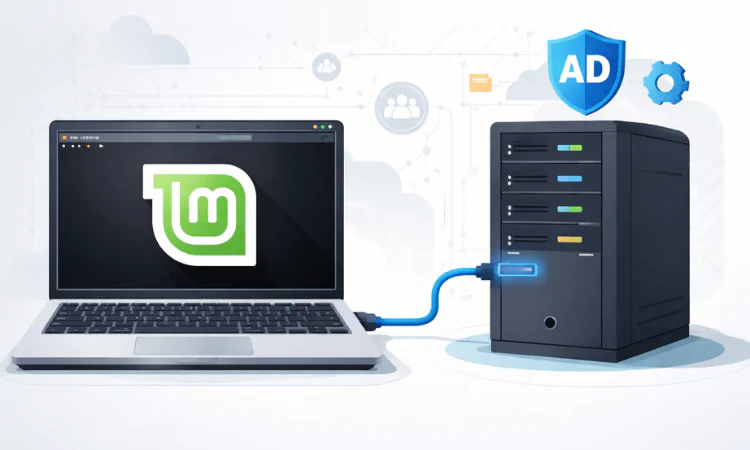 Ingressar linux mint no domínio Active Directory